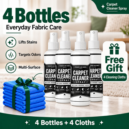 🧼🔥LAST DAY 50% OFF ✨Deep Clean Carpet & Upholstery Spray – Target Stains on Rugs, Sofas & Car Seats