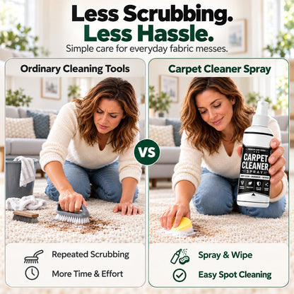 🧼🔥LAST DAY 50% OFF ✨Deep Clean Carpet & Upholstery Spray – Target Stains on Rugs, Sofas & Car Seats