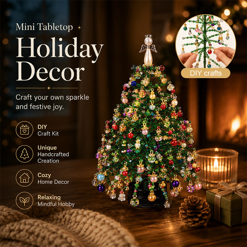 🎄🔥LAST DAY 50% OFF ✨ DIY Beaded Christmas Tree Kit – 5 Unique Styles
