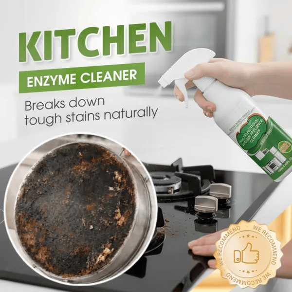 🔥LAST DAY 50% OFF ✨ Enzyme Kitchen Cleaner – Tackle Grease With Less Scrubbing