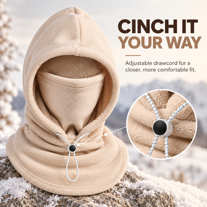 🔥LAST DAY 49% OFF ✨ 3-in-1 Winter Fleece Balaclava Hood 🧣❄️ Warm Face, Ear & Neck Cover