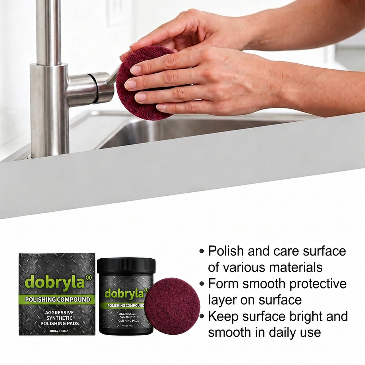 🔥LAST DAY 50% OFF ✨ All-in-One Surface Restoration Polish – Restore Dull Shine