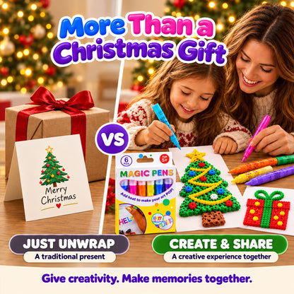 🔥LAST DAY 50% OFF ✨ 3D Magic Pen – Create Puffy 3D Art with Every Stroke!🎄Creative Christmas Gift | DIY Bubble Drawing Fun