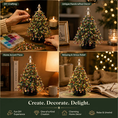 🎄🔥LAST DAY 50% OFF ✨ DIY Beaded Christmas Tree Kit – 5 Unique Styles