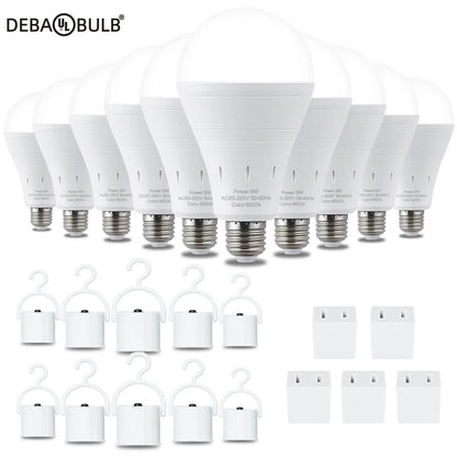 🔥LAST DAY 50% OFF ✨ Rechargeable Emergency Light Bulbs – Stay Lit During Outages
