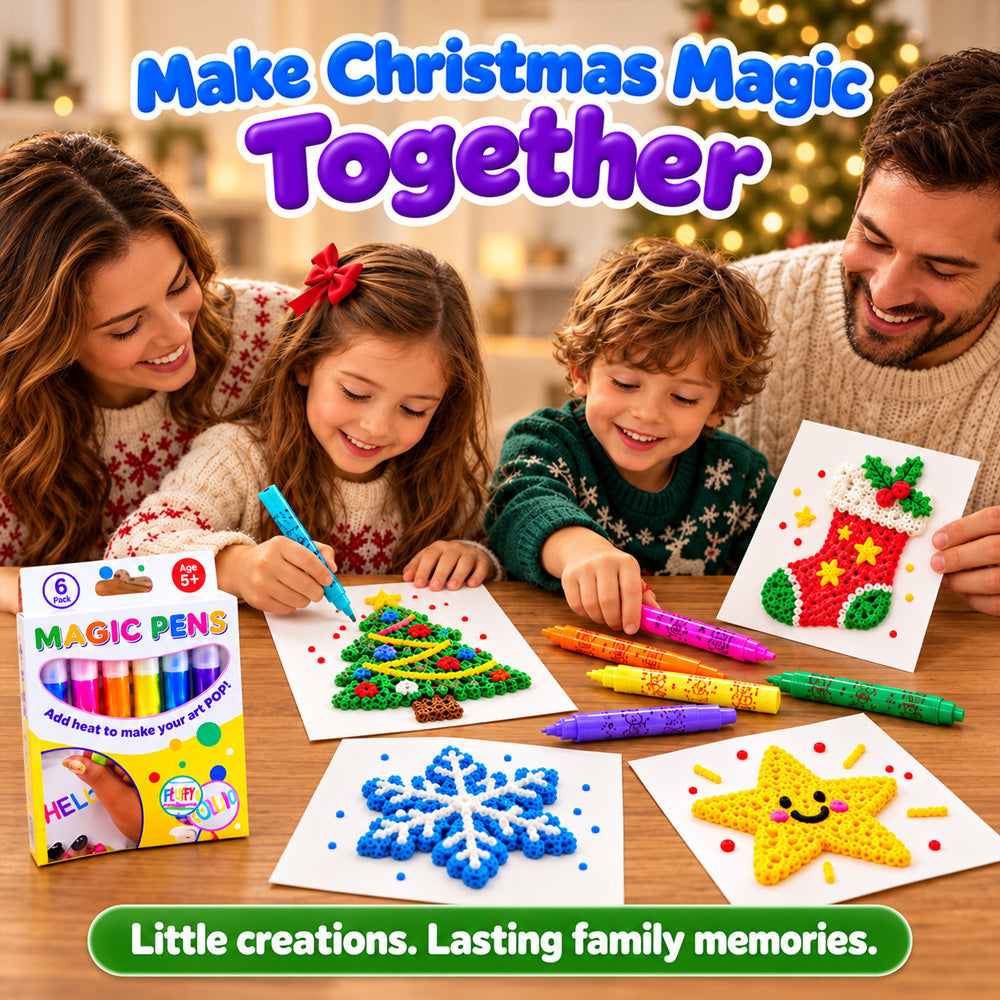 🔥LAST DAY 50% OFF ✨ 3D Magic Pen – Create Puffy 3D Art with Every Stroke!🎄Creative Christmas Gift | DIY Bubble Drawing Fun