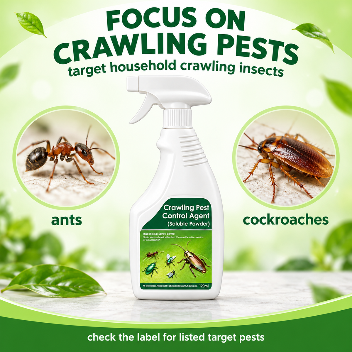 🔥LAST DAY 50% OFF ✨Multi-Purpose Pest Control Kit for 40+ Household Pests