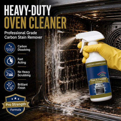🔥LAST DAY 50% OFF ✨ Oven & Cooktop Cleaner Spray – Cut Through Burnt-On Grease