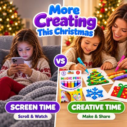 🔥LAST DAY 50% OFF ✨ 3D Magic Pen – Create Puffy 3D Art with Every Stroke!🎄Creative Christmas Gift | DIY Bubble Drawing Fun