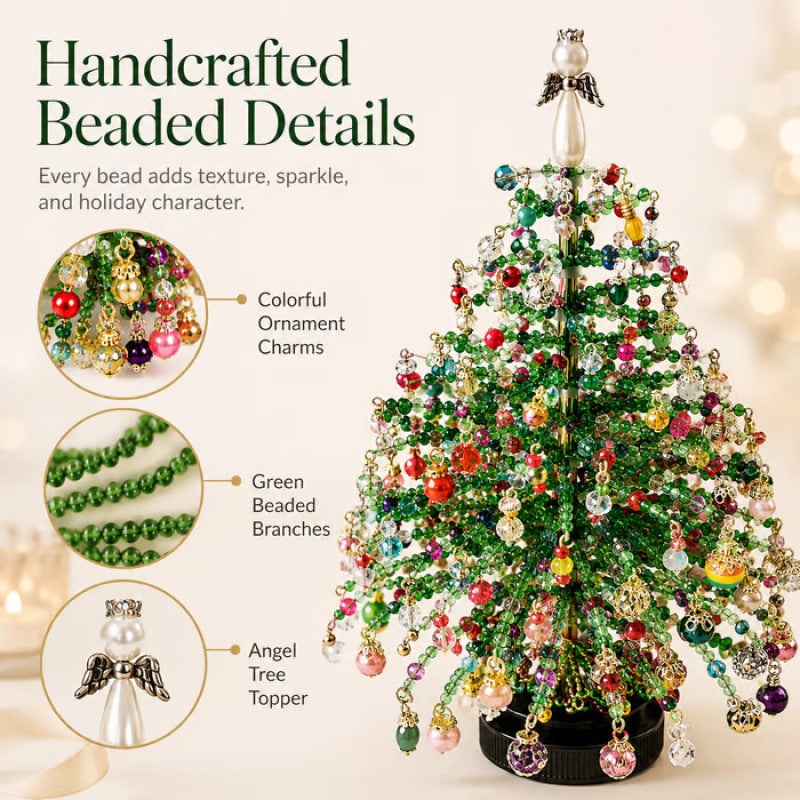 🎄🔥LAST DAY 50% OFF ✨ DIY Beaded Christmas Tree Kit – 5 Unique Styles