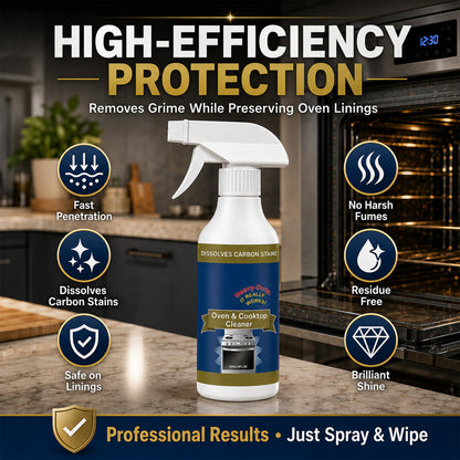 🔥LAST DAY 50% OFF ✨ Oven & Cooktop Cleaner Spray – Cut Through Burnt-On Grease