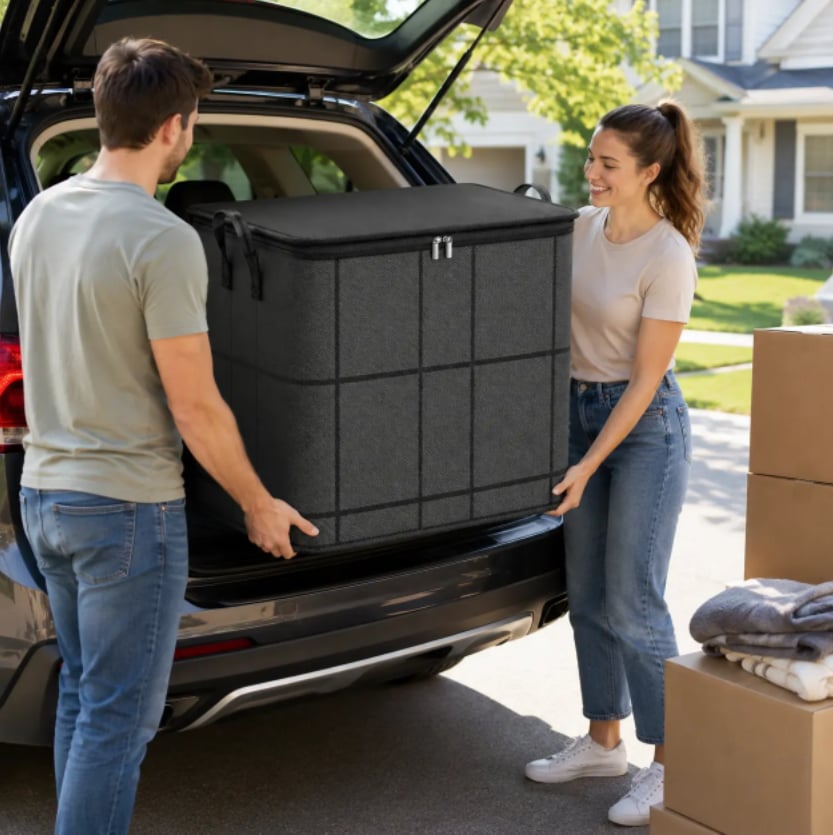 🔥LAST DAY 50% OFF ✨-Spacious Moving Storage Bin