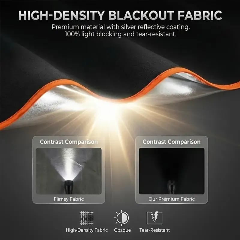 🔥LAST DAY 50% OFF ✨ Portable Heat-Insulating Vehicle Sunshade, Upgraded Thickened Front Window Sun Shade