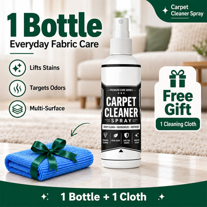 🧼🔥LAST DAY 50% OFF ✨Deep Clean Carpet & Upholstery Spray – Target Stains on Rugs, Sofas & Car Seats