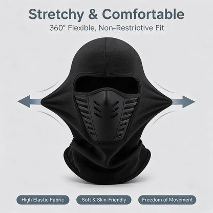 ❄️ 🔥LAST DAY 50% OFF ✨ Unisex Fleece Full Face Balaclava Ski Mask - Windproof, Anti-Haze, Soft Sports & Outdoor Hat