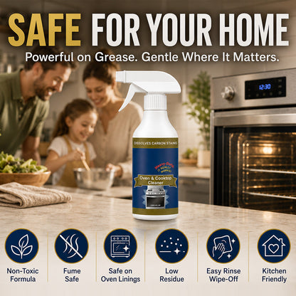 🔥LAST DAY 50% OFF ✨ Oven & Cooktop Cleaner Spray – Cut Through Burnt-On Grease