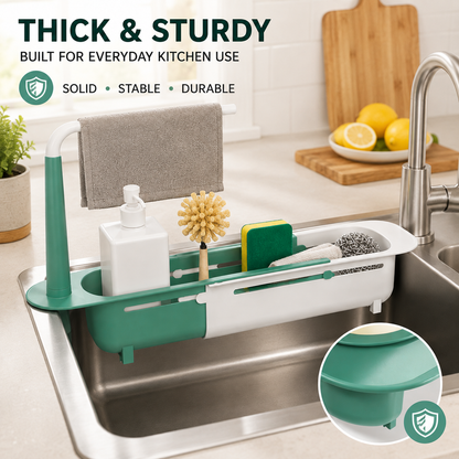 🔥LAST DAY 50% OFF ✨ Updated Telescopic Sink Storage Rack