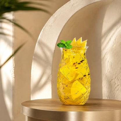 Pourlume Pineapple Piña Colada Glasses