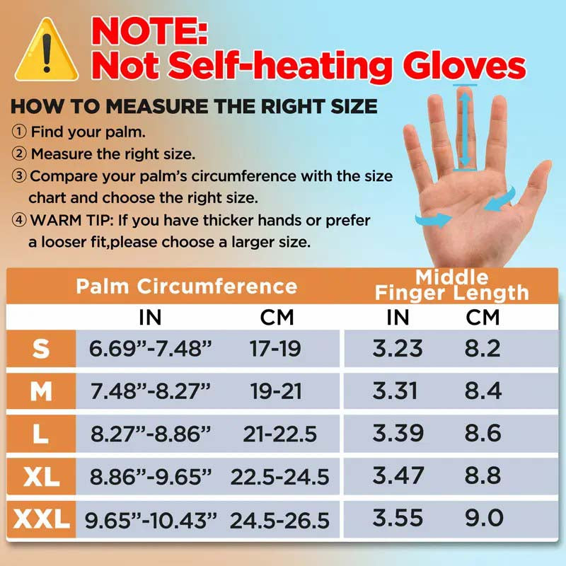 🔥LAST DAY 50% OFF ✨ Winter Gloves Women Men Gloves Liners Thermal Warm Touch Screen