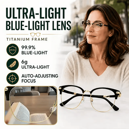 Pourlume® Ultra Light Anti Blue Presbyopic Glasses upsell