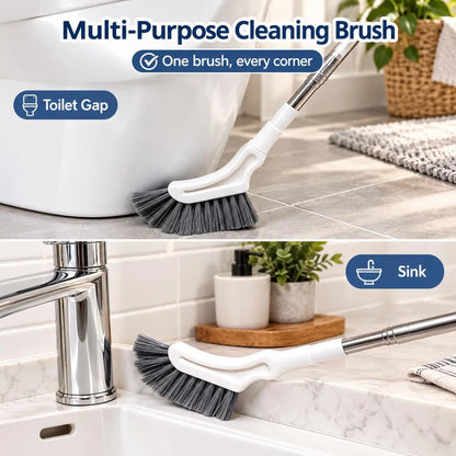 🧹Telescopic Crevice Cleaning Brush – Long Handle Gap Cleaner for Bathroom, Toilet, Floors & Windows
