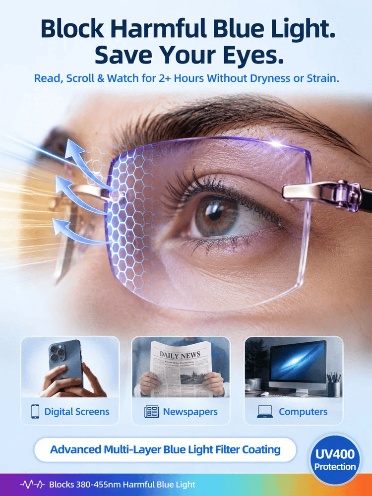 🔥LAST DAY 50% OFF ✨[Regain Your Youthful Vision] Smart Zoom Diamond-Cut Reading Glasses