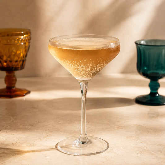Pourlume 4-Piece Crystal Coupe Glasses