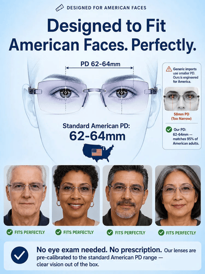 🔥LAST DAY 50% OFF ✨[Regain Your Youthful Vision] Smart Zoom Diamond-Cut Reading Glasses