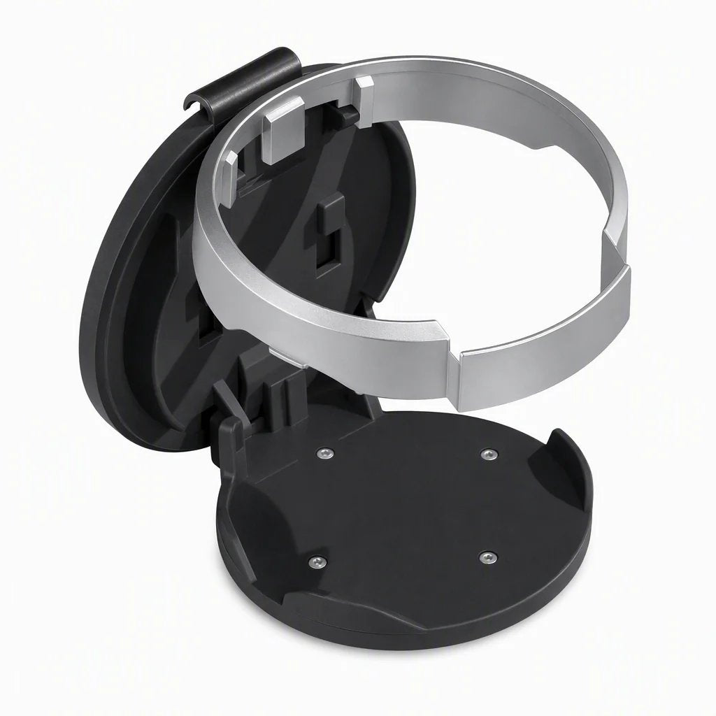 🔥LAST DAY 70% OFF ✨Foldable Car Cup Holder with Hook, Space-Saving Vehicle Drink Holder for Bottles, Coffee Cups & Tumblers