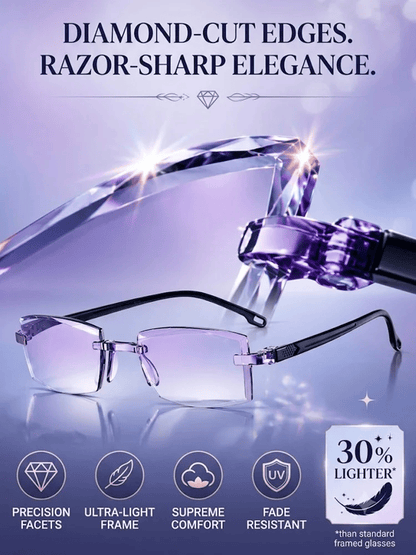 🔥LAST DAY 50% OFF ✨[Regain Your Youthful Vision] Smart Zoom Diamond-Cut Reading Glasses