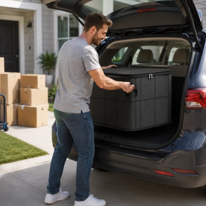 🔥LAST DAY 50% OFF ✨-Spacious Moving Storage Bin