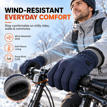 ❄️ 🔥LAST DAY 50% OFF ✨Thermal Winter Gloves for Men & Women – Windproof, Touchscreen & Non-Slip Grip for Cycling and Outdoor Activities