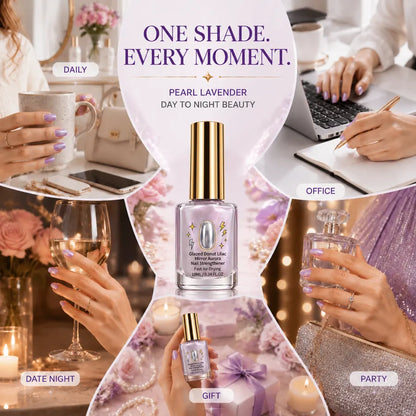 🔥LAST DAY 50% OFF ✨Lilac Glossy Mirror Nail Strengthener