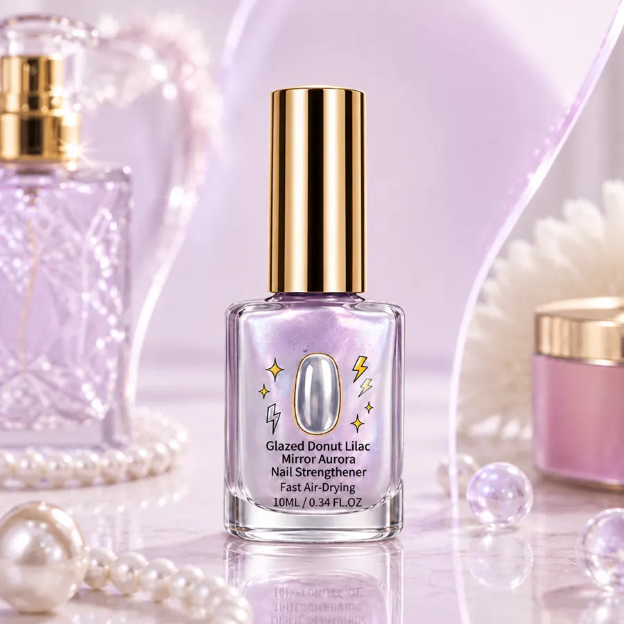 🔥LAST DAY 50% OFF ✨Lilac Glossy Mirror Nail Strengthener
