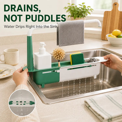 🔥LAST DAY 50% OFF ✨ Updated Telescopic Sink Storage Rack