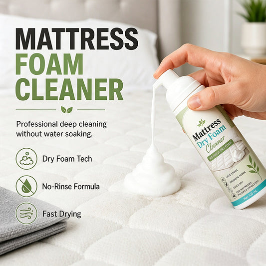 🔥LAST DAY 50% OFF ✨No-Rinse Mattress & Upholstery Foam Cleaner