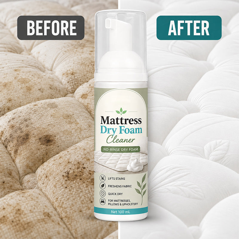 🔥LAST DAY 50% OFF ✨No-Rinse Mattress & Upholstery Foam Cleaner
