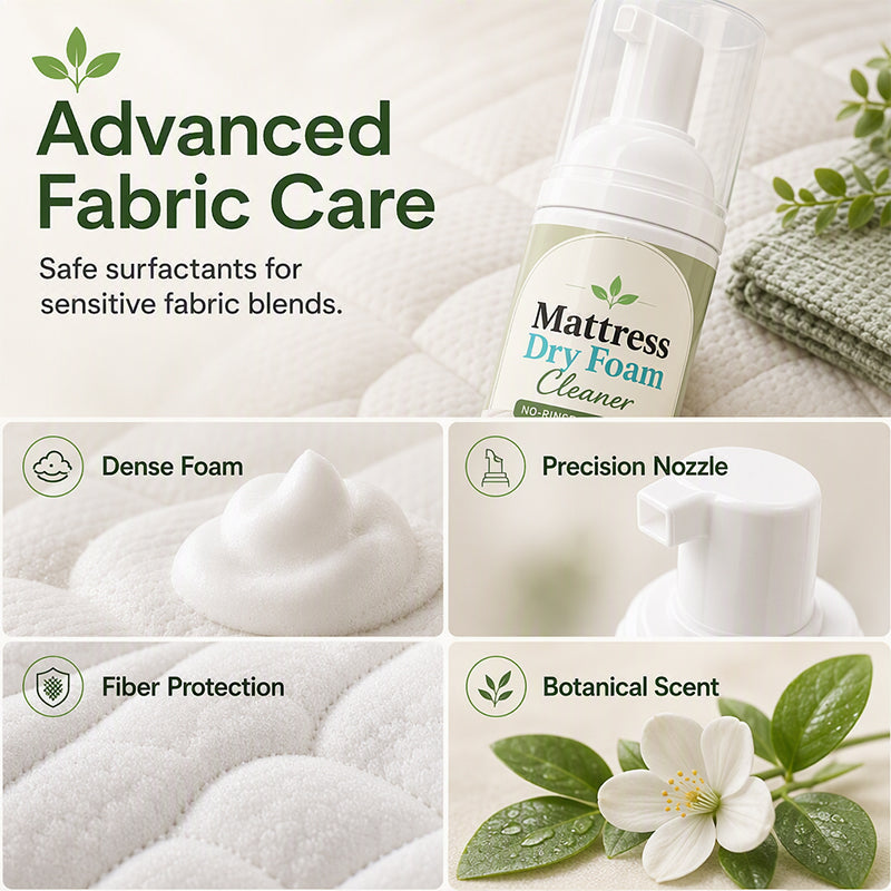 🔥LAST DAY 50% OFF ✨No-Rinse Mattress & Upholstery Foam Cleaner