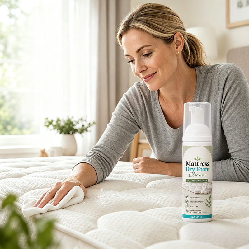🔥LAST DAY 50% OFF ✨No-Rinse Mattress & Upholstery Foam Cleaner