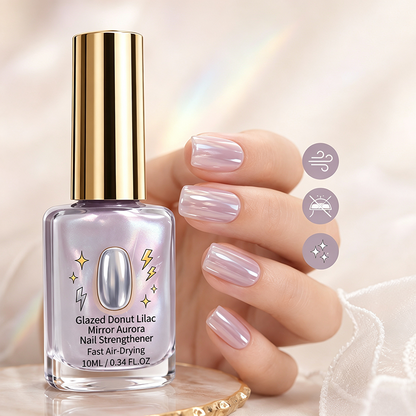 🔥LAST DAY 50% OFF ✨Lilac Glossy Mirror Nail Strengthener