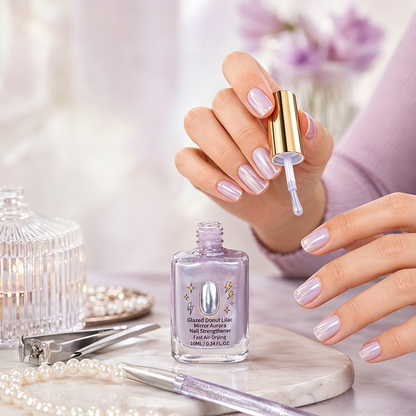 🔥LAST DAY 50% OFF ✨Lilac Glossy Mirror Nail Strengthener