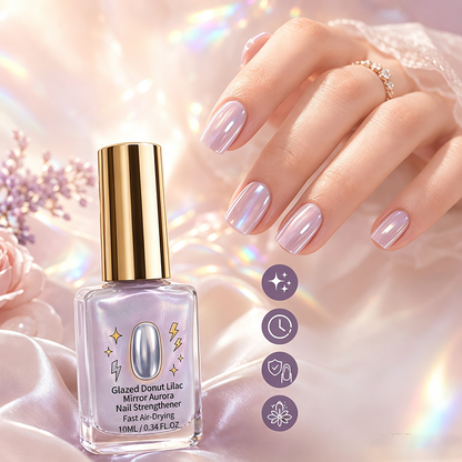 🔥LAST DAY 50% OFF ✨Lilac Glossy Mirror Nail Strengthener
