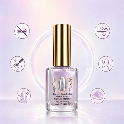 🔥LAST DAY 50% OFF ✨Lilac Glossy Mirror Nail Strengthener