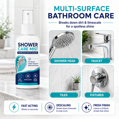🔥LAST DAY 50% OFF ✨ Shower Limescale Remover Spray – Tackle Hard Water Buildup