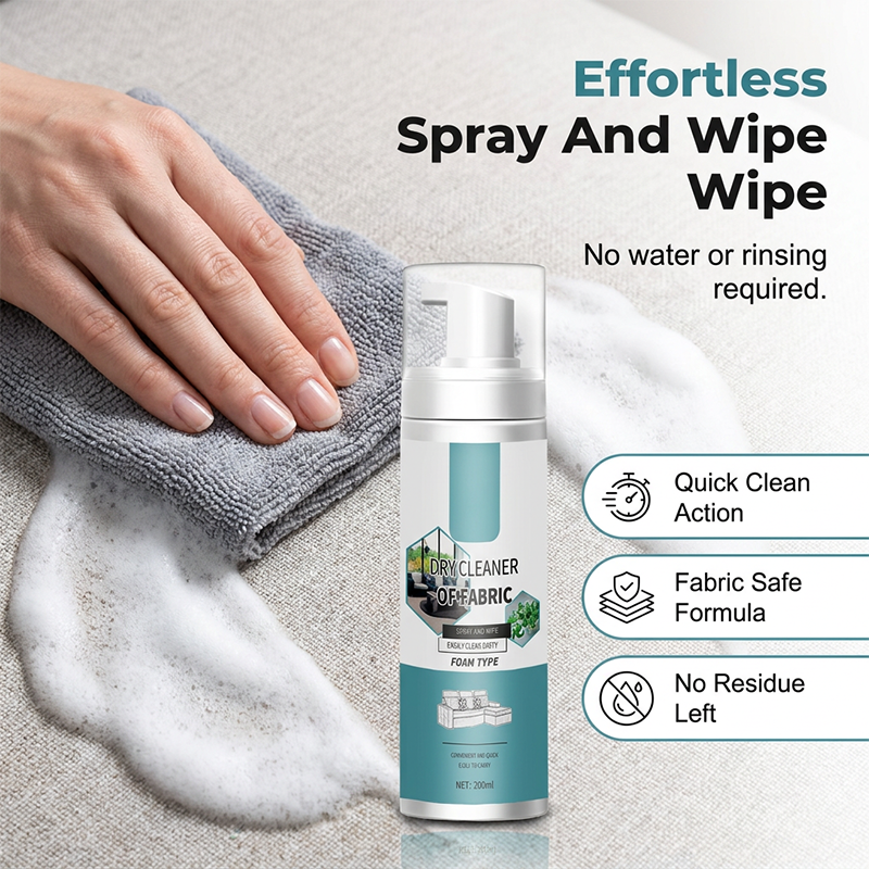 🔥LAST DAY 50% OFF ✨ No-Rinse Fabric Cleaner Foam