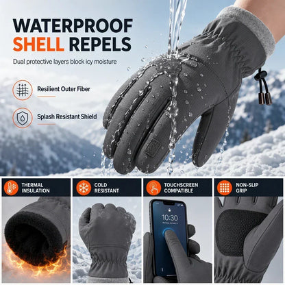 ❄️ 🔥LAST DAY 50% OFF ✨Thermal Winter Gloves for Men & Women – Windproof, Touchscreen & Non-Slip Grip for Cycling and Outdoor Activities